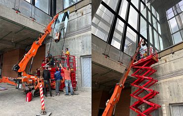 Командная работа техники Арлифт