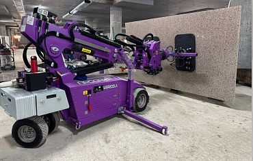 Стеклоробот Cowest WSR-800LA с каменной плитой