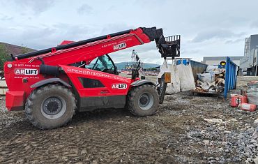 Телехендлер Арлифт — помощник на стройплощадке